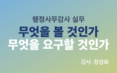 행정사무감사 실무: 무엇을 볼 것인가 무엇을 요구할 것인가